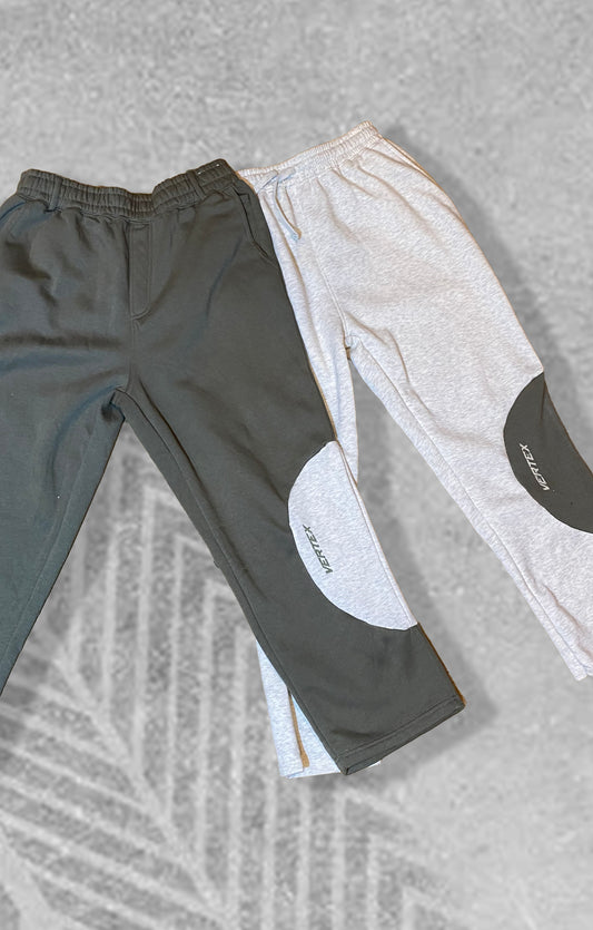 Grey x Green Sweat Pants